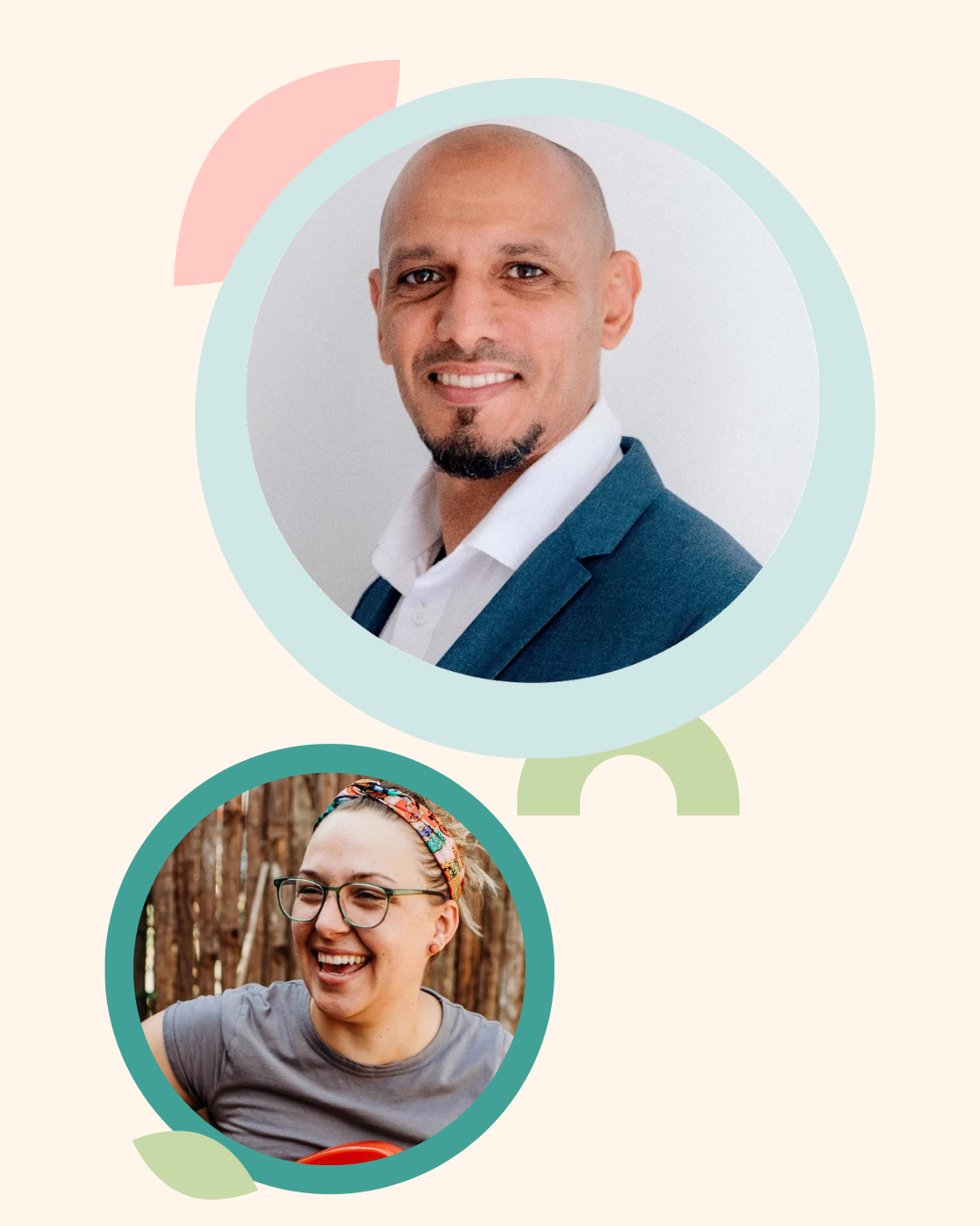 Dr Shehab Faragallah, dentist and Myospots co-founder, and Kimberley Howard, paediatric occupational therapist, two of the expert guests featured in The Face Place's Oral Ties Private Podcast Series.